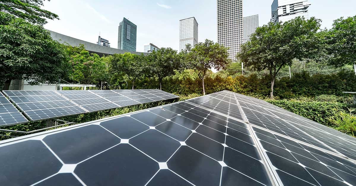 Sollar panels that are making energy