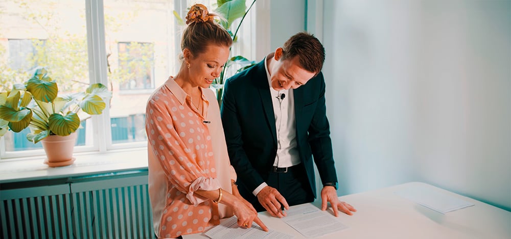 Karriereside - Linda-Sophia og Johannes