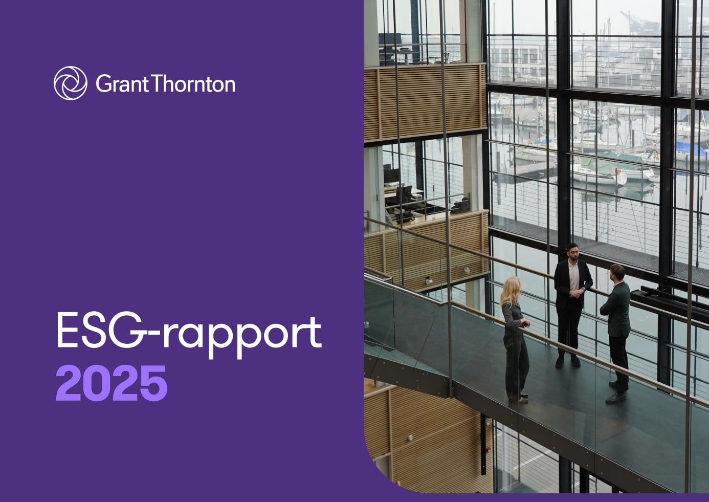ESG rapport cover billed
